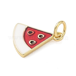 Messing Emaille Anhänger / charms&nbsp;KK-A273-34G-01