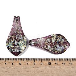 Lampwork grandi ciondoli&nbsp;FOIL-K003-01