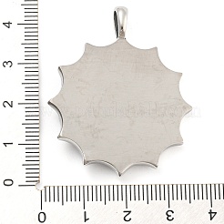 Anhänger aus chirurgischem Edelstahl 316l&nbsp;STAS-D012-02AS