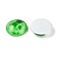 Fluoreszierende Glascabochons&nbsp;GGLA-T004-12E