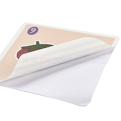 50 Stück Handbuchmaterial zum Bedrucken von PVC-Aufkleberetiketten&nbsp;STIC-E006-05