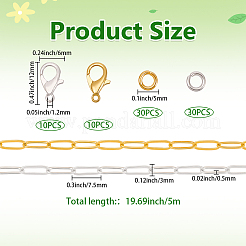 Conjuntos de joyas de diy que hacen kits&nbsp;DIY-BM0003-04