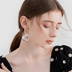 8 pièces 4 styles coeur creux avec mot&nbsp;STAS-CJ0001-223