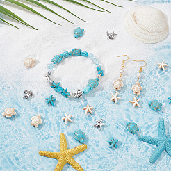Kit fai da te per la creazione di gioielli con perline a tema oceano&nbsp;DIY-NB0009-61