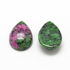 Rubis naturel cabochons zoisite&nbsp;G-R417-10x14-50