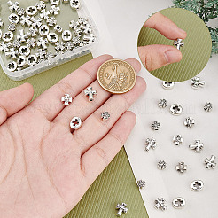 8 sac de 4 styles de perles en alliage de style tibétain&nbsp;FIND-AR0004-86