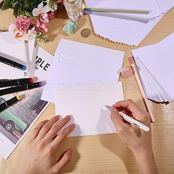 120 leere Grußkarte aus Papier mit 120 Umschlägen&nbsp;DIY-CO0001-21B
