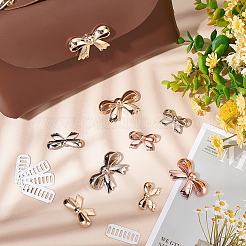 18 Satz Taschenschnallenclips in 9 Stilen aus Zinklegierung&nbsp;FIND-WR0008-31