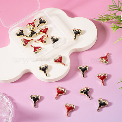 Colgantes de esmalte de aleación 20pcs&nbsp;ENAM-TA0003-62B
