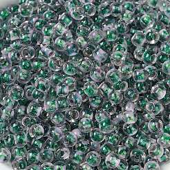 Interno trasparente colora perline di vetro&nbsp;SEED-A032-04W