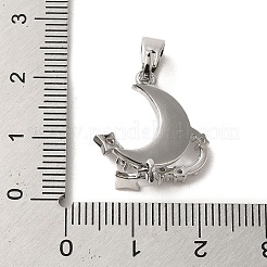 Ottone micro spianare pendenti zirconi&nbsp;ZIRC-P114-07P