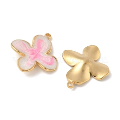Pendentifs en acier inoxydable 304 émaillés&nbsp;STAS-U057-21G