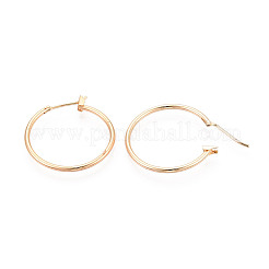 Creolen aus Edelstahl 304&nbsp;EJEW-T048-25C-G