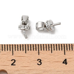 Rhodinierte Klammerbügel aus 925 Sterlingsilber&nbsp;X-FIND-Z008-15P