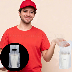 100 Stück HDPE-Getränketräger-Verpackungsbeutel für die Lieferung&nbsp;ABAG-WH0039-71A