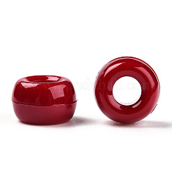 Perles plastiques opaques&nbsp;KY-T025-01-F09