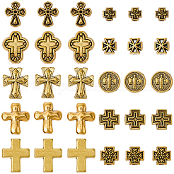100pcs 10 Arten tibetanische Legierungsperlen&nbsp;FIND-SC0023-75