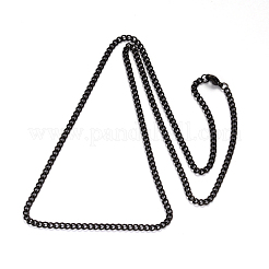 Collane a catena intrecciata in acciaio inossidabile 304&nbsp;NJEW-L416-04B