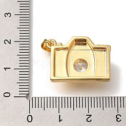 Cremagliera placcatura micro ottone spianare pendenti zirconi&nbsp;X-KK-I720-21G
