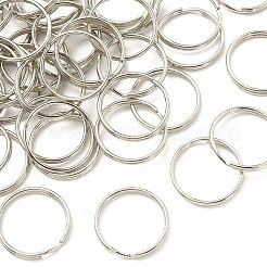 50 Stück geteilte Schlüsselringe aus Eisen&nbsp;FIND-YW0001-54