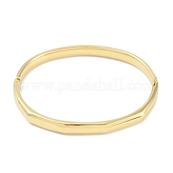 Bracelets à charnières à anneaux facettés en acier inoxydable 304 pour femmes&nbsp;BJEW-C071-16G