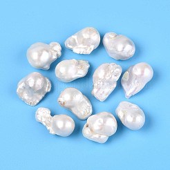 Natürliche Süßwasser-Keshi-Zuchtperlen im Barockstil&nbsp;LS-PEAR-N012-J21-02