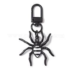 3 stücke 3 stile halloween legierung emaille geist/spinne/kürbis pandant dekorationen&nbsp;HJEW-JM01943