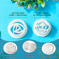 2 pièces moules en plastique&nbsp;DIY-TA0001-09B