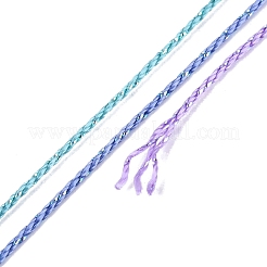 5 Rolle 9-fädige geflochtene Nylonsaiten mit Metallfaden&nbsp;OCOR-Q062-01A