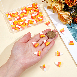 50 Stück opake Harz-Cabochons&nbsp;CRES-ME0001-04