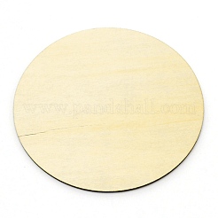 Placas de hitos de flores de madera natural&nbsp;WOOD-WH0026-01H