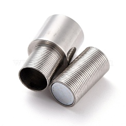 Fermoirs magnétiques en acier inoxydable 304 résistant au ternissement avec emembouts collées&nbsp;STAS-M297-05P