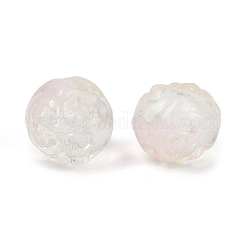 Perles en verre transparentes&nbsp;GLAA-B027-01F