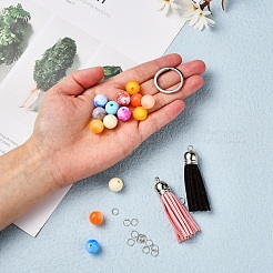 DIY Schlüsselbund machen Kits&nbsp;DIY-YW0002-93P