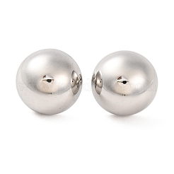 Pendientes de botón de acero inoxidable 304 que no se deslustran&nbsp;EJEW-G395-15P