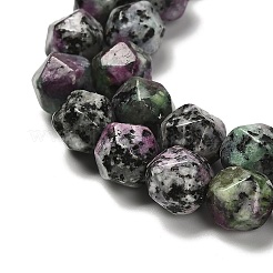 Gefärbte Naturperlen aus Sesam-Jaspis&nbsp;G-G203-08E