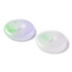 Gefärbt natürliche weiße Jade Anhänger&nbsp;G-Q016-05D-01