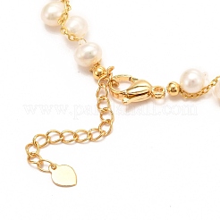 Colliers de perles de perles d'eau douce naturelles&nbsp;NJEW-D294-02G