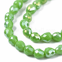 Opache perle di vetro fili&nbsp;X-EGLA-T008-16E