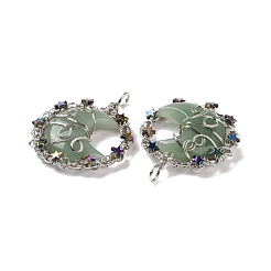 Gros pendentifs en pierre naturelle et synthétique&nbsp;G-H274-03P