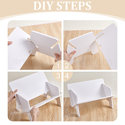 Desktop-MDF-Bücherregal&nbsp;ODIS-WH0108-059