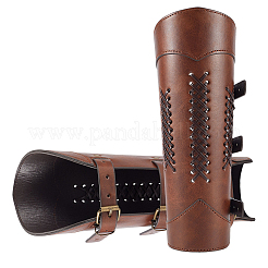 Verstellbares Kordelarmband aus Kunstleder&nbsp;AJEW-WH0010-55B