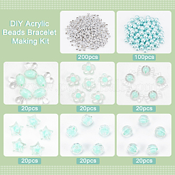 Bastelset für Armbänder aus Acrylperlen&nbsp;DIY-PH0006-39A
