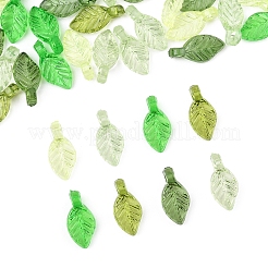 800 Stück 5 Farben transparente Acryl-Anhänger&nbsp;TACR-FS0001-56