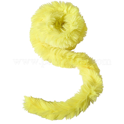 Rouleau de tissu chenille en fausse fourrure pour décoration d'arbre de Noël ou pour fabrication de couronnes et d'arcs&nbsp;FIND-WH20003-95C