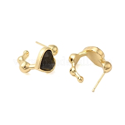 Aretes de corazón de labradorita natural&nbsp;EJEW-K287-01G-07