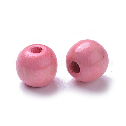 Perles en bois naturel teint&nbsp;X-WOOD-Q006-12mm-07-LF