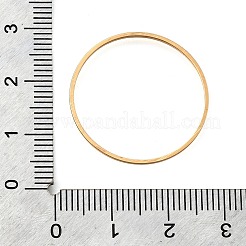 Anneaux connecteurs en laiton&nbsp;KK-Z126-03G-02