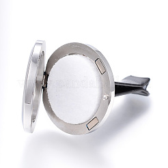 Clips de médaillon diffuseur de voiture en acier inoxydable chirurgical 316&nbsp;STAS-H336-11
