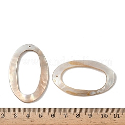 Natürlichen Süßwasser-Shell-große Anhänger&nbsp;SHEL-K006-62